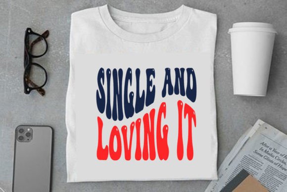 Download Retro Valentine Design, Single and Lovin - Valentine Collection