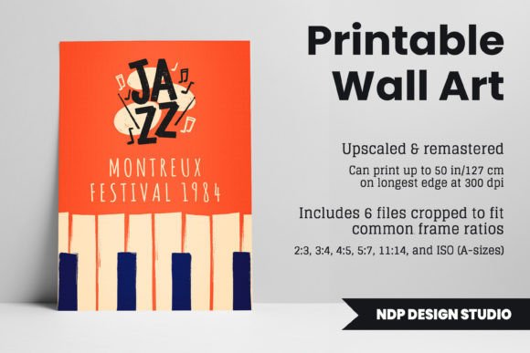 Download Montreux Jazz Festival 1984 Poster - 1984 Collection