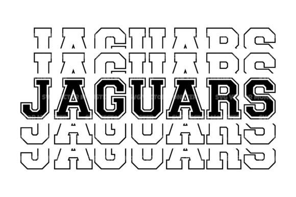 Download Jaguars Stacked Text Svg Cut File - Text svg Collection