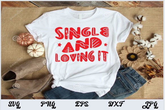 Download Retro Valentine Design, Single and Lovin - Valentine Collection