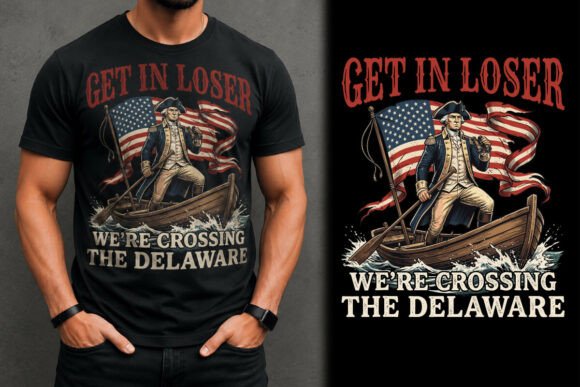 Download Get in Loser Delaware Vintage T-Shirt - Premium Resources