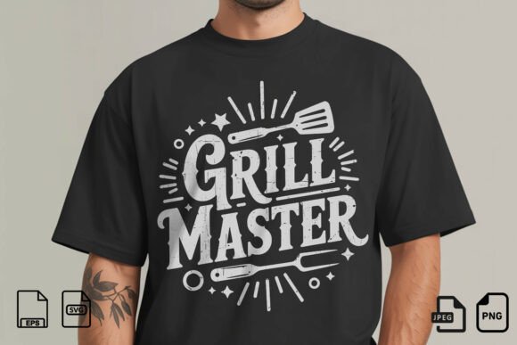 Download Grill Master BBQ Vintage T-Shirt - Premium Resources