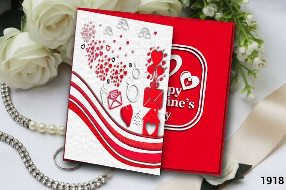Download Valentine Gift Card Svg Multi Layer 1918 - Valentine Collection