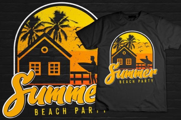 Download Summer Beach Retro Vintage T Shirts Svg - Vintage t shirt Collection