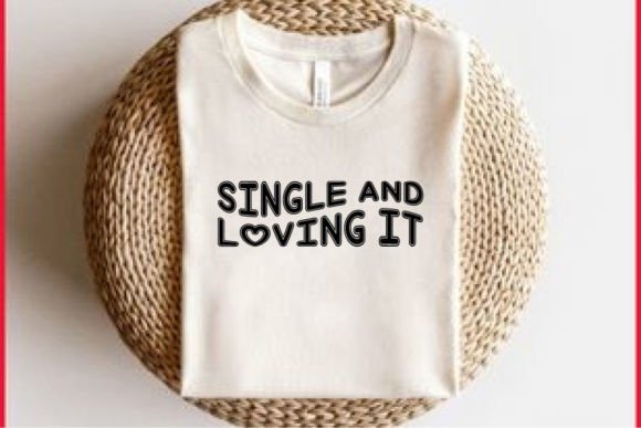 Download Retro Valentine T-shirt Design, Single a - Valentine Collection